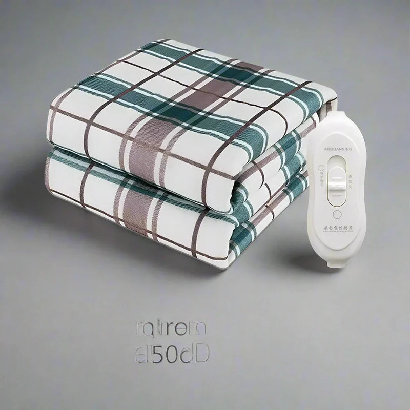 Electric Blanket with Adjustable Heat for Winter Comfort