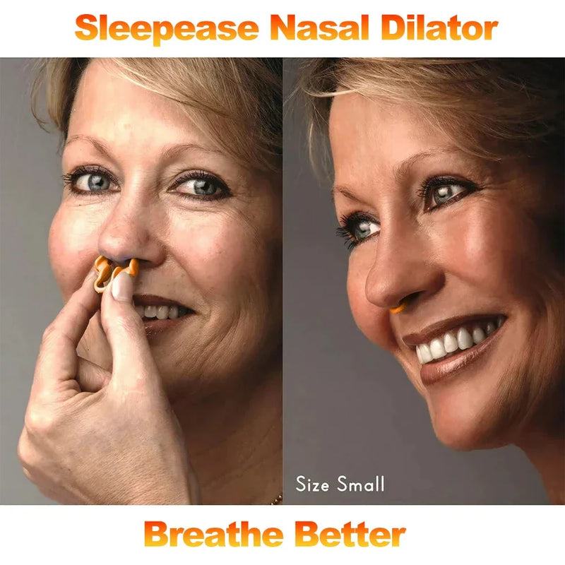 😴 Silicone Anti-Snoring Nose Clip