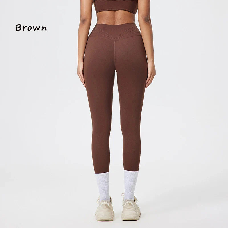 DIAS FIT JOY  Yoga Pants Fitness Women Cycling Gym Seamless Tights Sports Leggings High Waist Sexy Trousers Workout Sports Wear