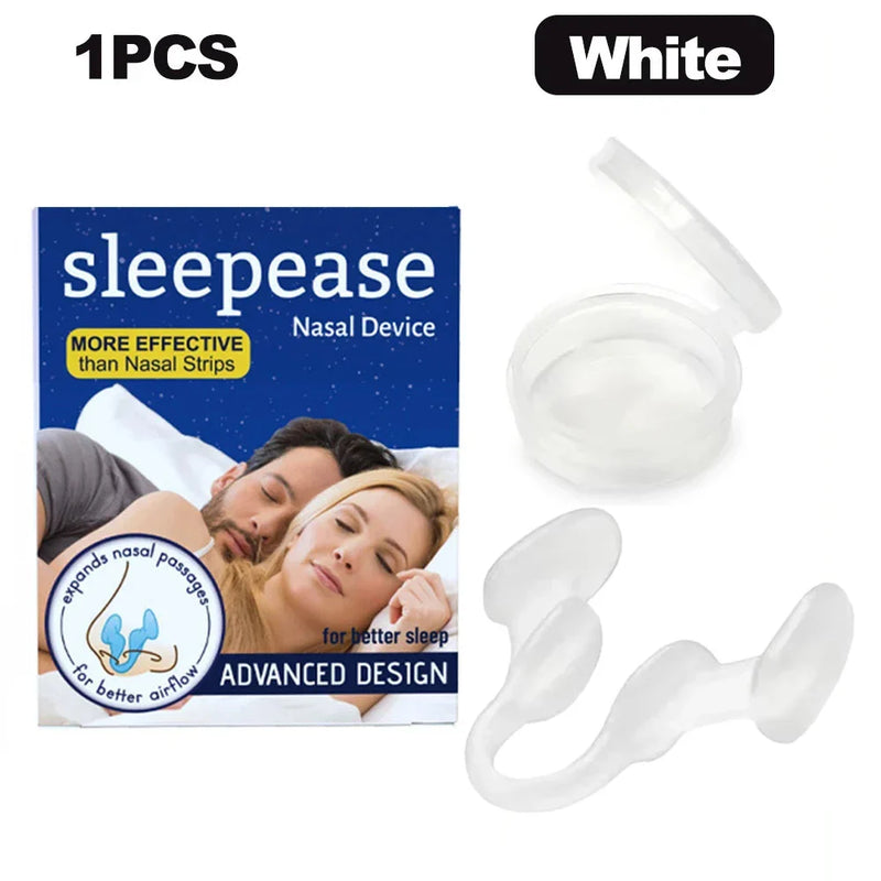 😴 Silicone Anti-Snoring Nose Clip