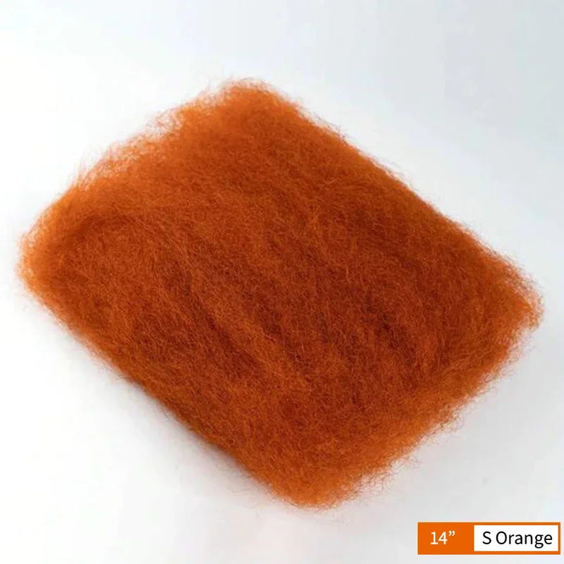 QVR Afro Kinky Curly Bulk Human Hair | No Attachment | Remy Hair | Natural Color | Dreadlock & Braiding Hair