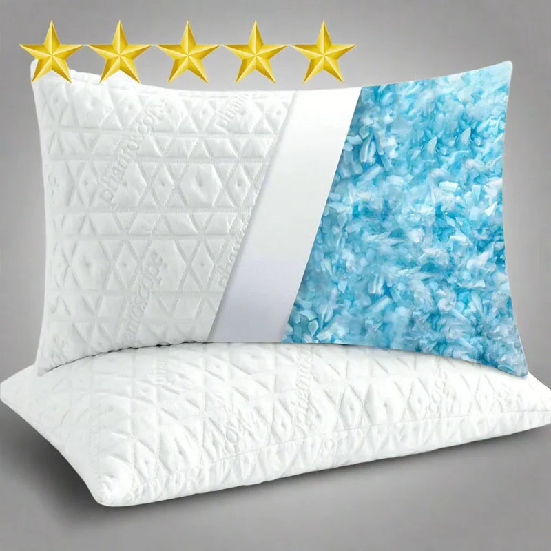 shredded memory foam pillow