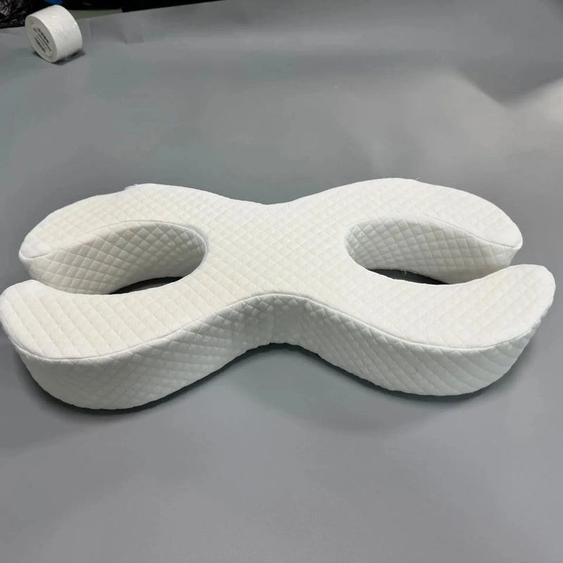 Anti-Wrinkle Side Sleeper Pillow – Soft Face-Free Beauty Pillow