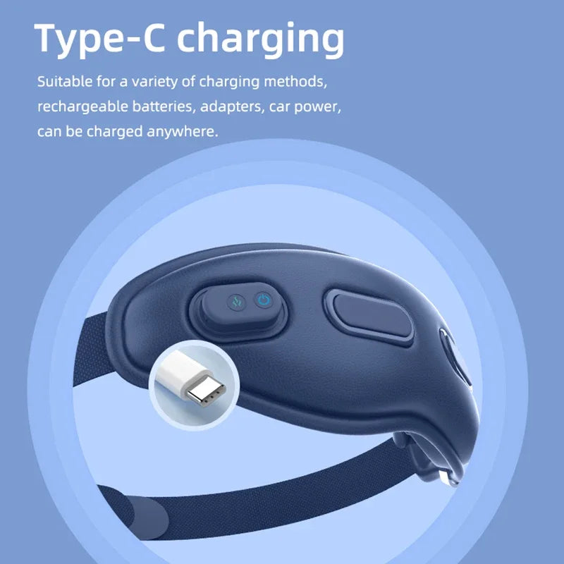 Rechargeable Heated Smart Eye Massager