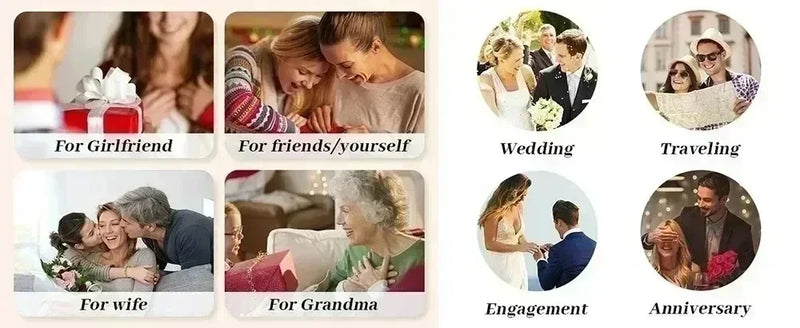 IGOTOS 1CT Oval Cut Moissanite Engagement Ring with Certificate Pass Diamond Test 925 Sterling Silver Wedding Bands Fine Jewelry