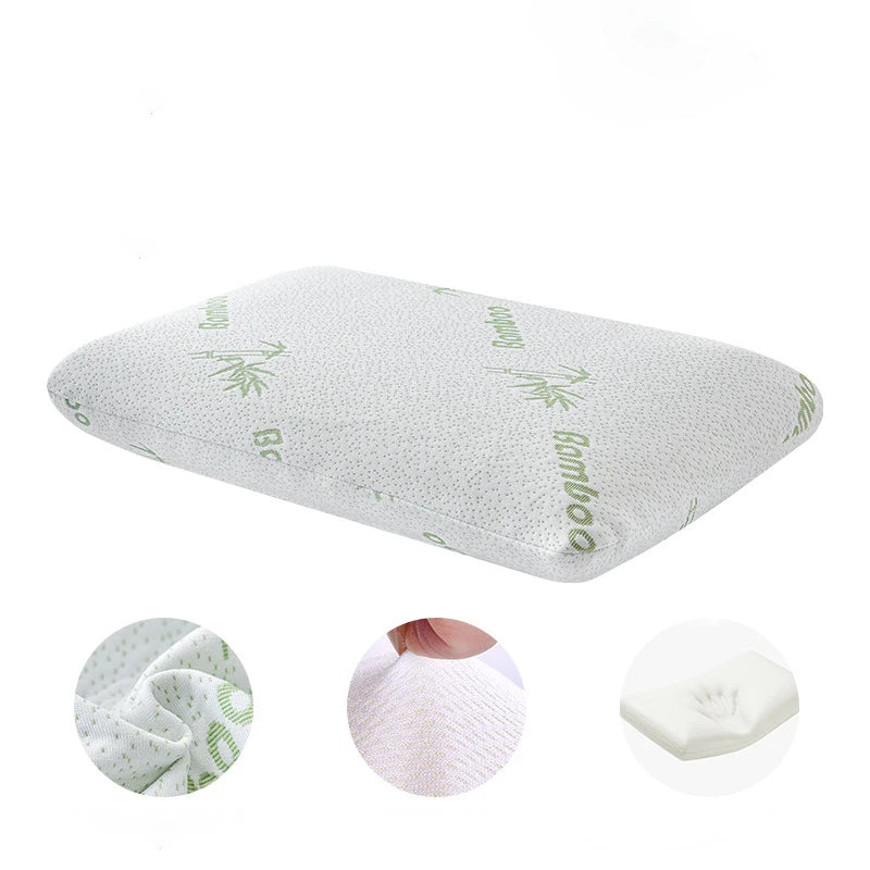 Bamboo Fiber Memory Foam Pillow