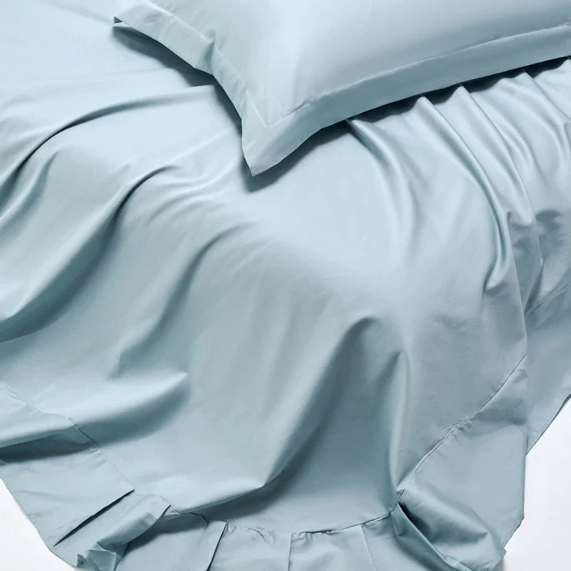 100% Egyptian Cotton Bed Sheet Set 1000TC Size Single, Double & Queen