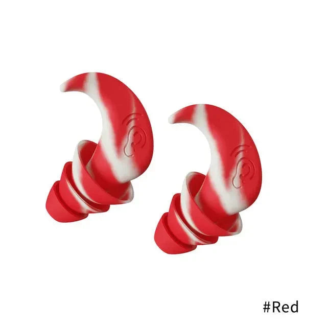 🔇 Anti-Noise Silicone Earplugs