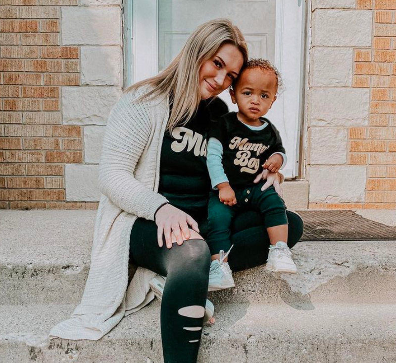 Mama's Boy (Retro) - Child Tee