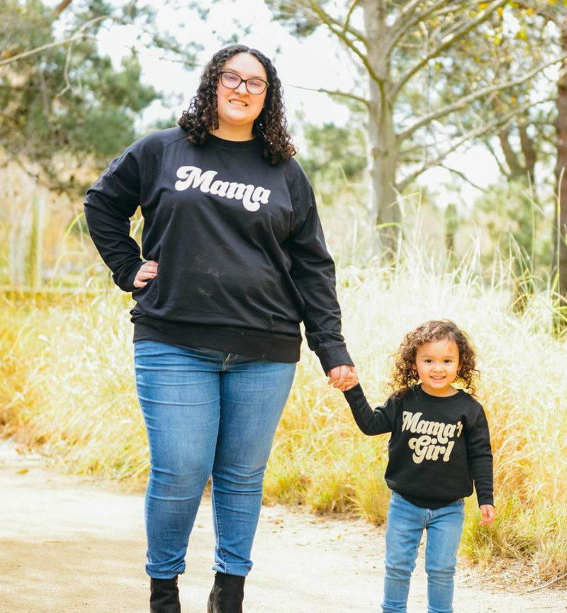 Mama's Girl (Retro) - Child Sweater