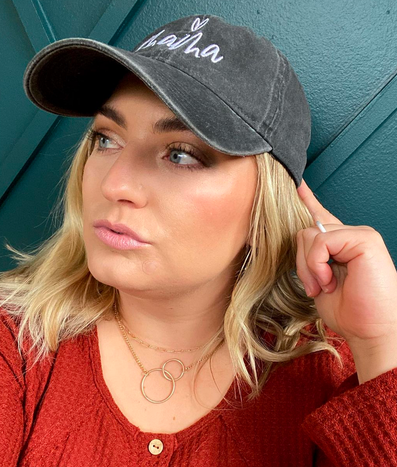 Mama (Heart Above) - Adult Baseball Cap