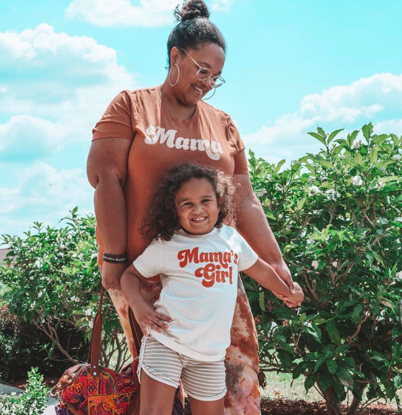 Mama's Girl (Retro) - Child Tee