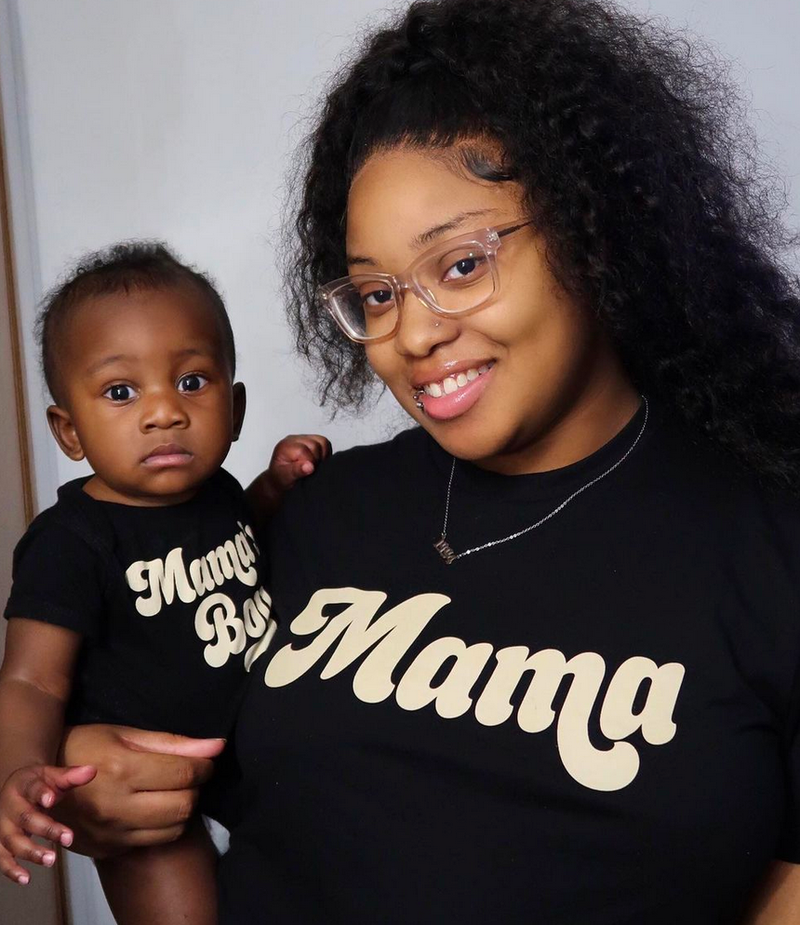 Mama's Boy (Retro) - Child Tee
