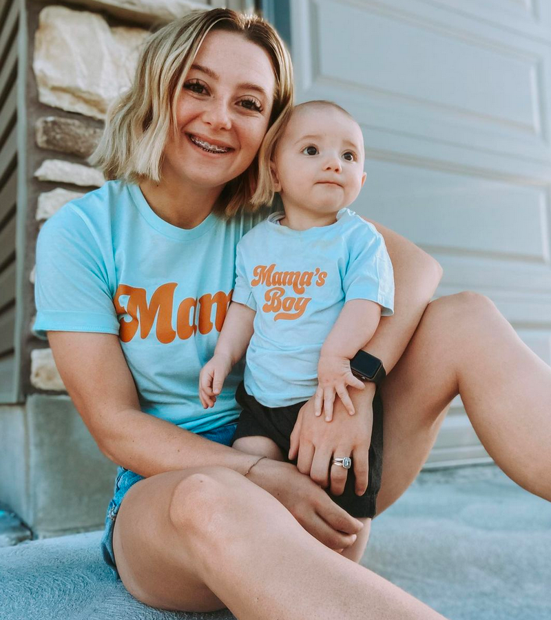 Mama's Boy (Retro) - Child Tee