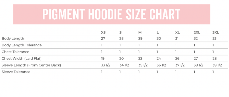 Embroidered PIGMENT Hoodie - MAMA - Outline