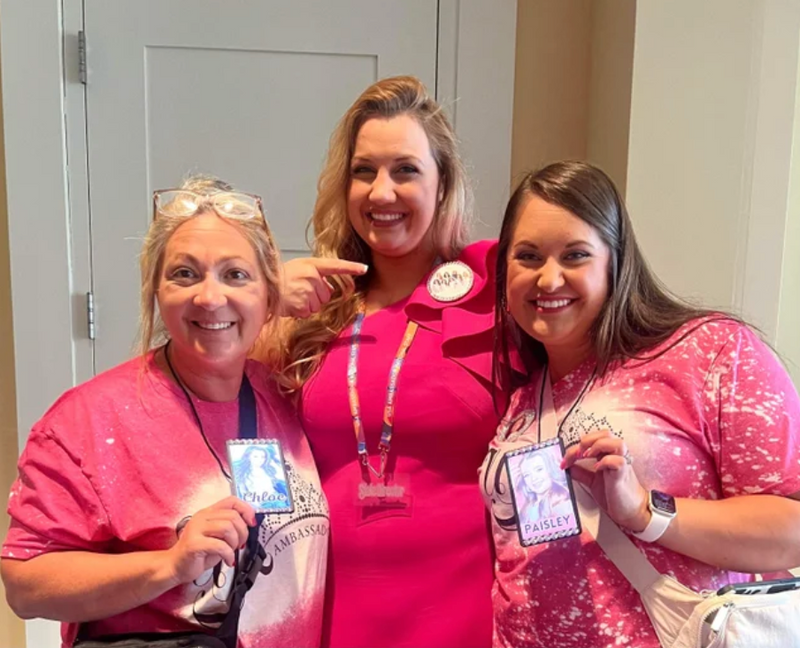 Glow Bling Custom Photo Badge