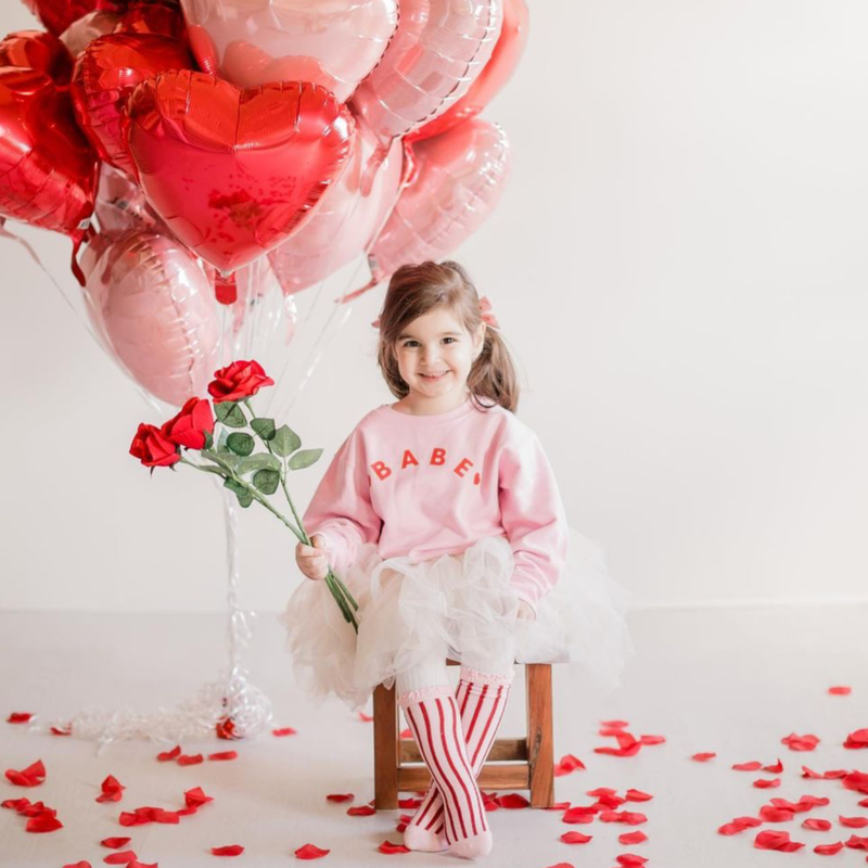 Babe (Two Hearts)  - Child Sweater