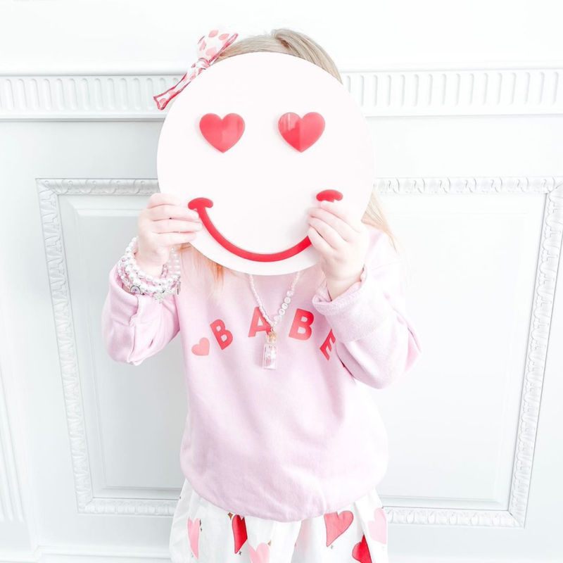 Babe (Two Hearts)  - Child Sweater