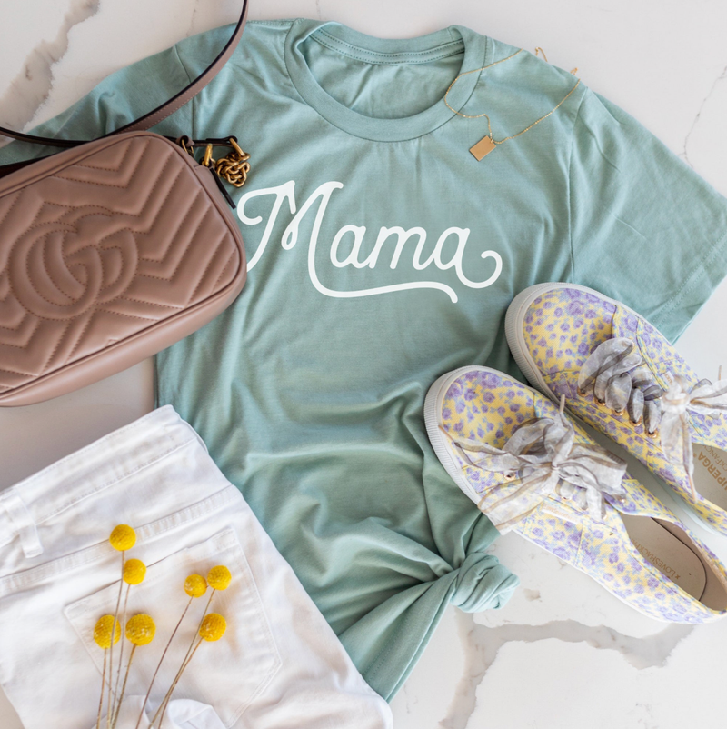 Mama - Script - Unisex Tee