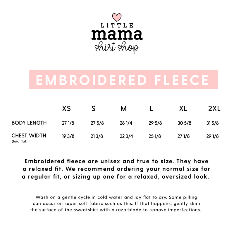 Embroidered SUPER-SOFT Fleece - Enter Your Custom Name - Outline Name