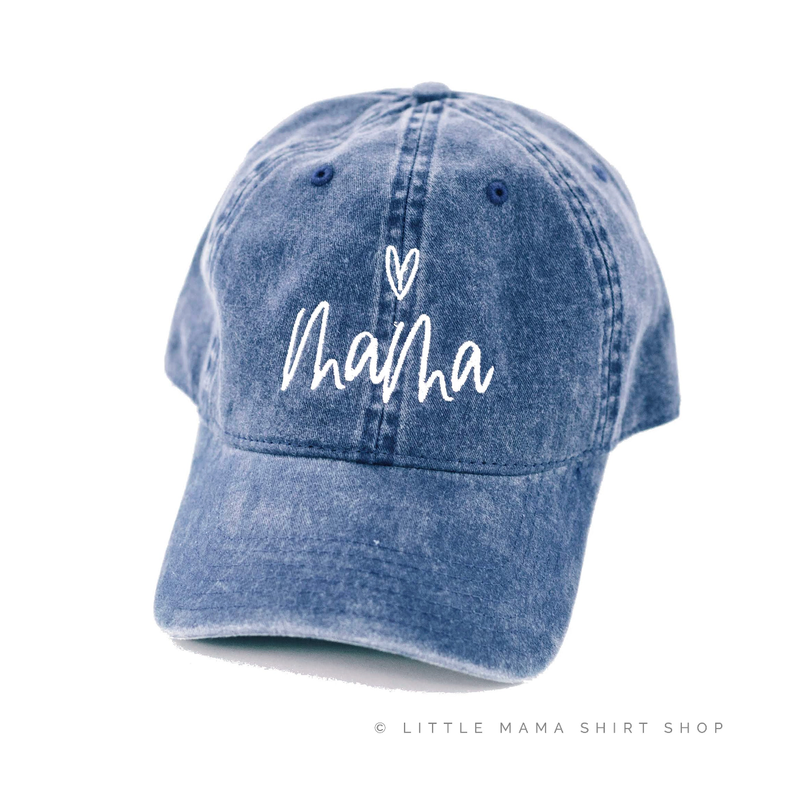 Mama (Heart Above) - Adult Baseball Cap