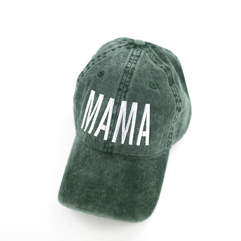 MAMA (Block Letters) - Adult Baseball Cap