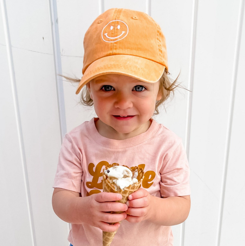 Smiley Face - Child Baseball Cap