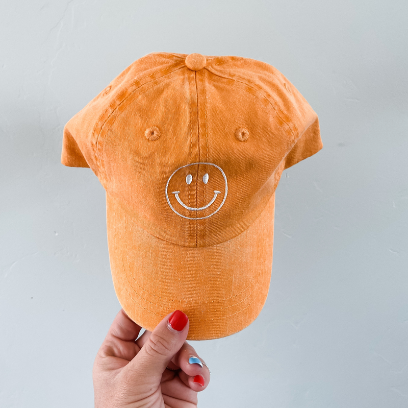 Smiley Face - Child Baseball Cap