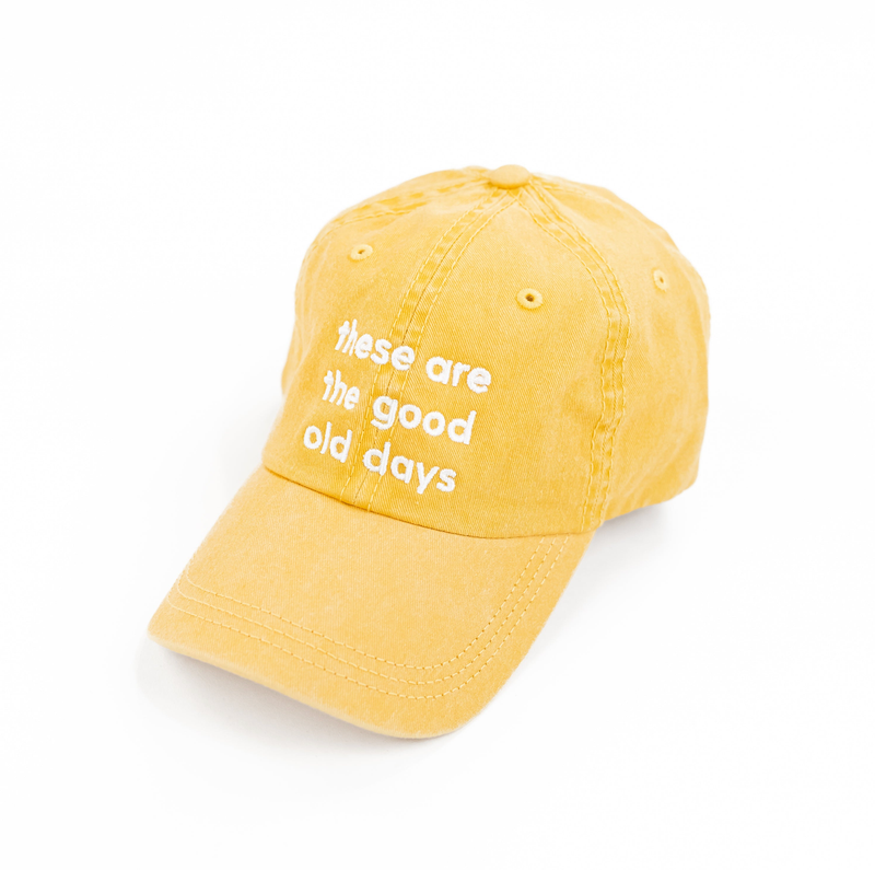 These Are The Good Old Days - Adult Baseball Cap