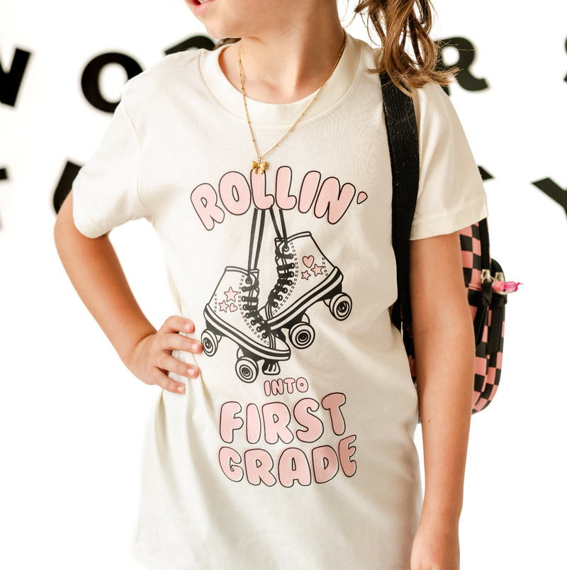 Rollerskates - Rollin' Into (Choose Your Grade) - Child Tee