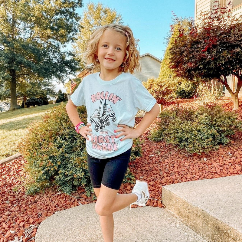 Rollerskates - Rollin' Into (Choose Your Grade) - Child Tee