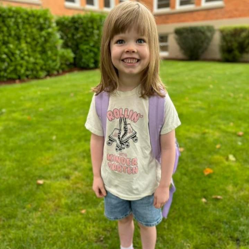 Rollerskates - Rollin' Into (Choose Your Grade) - Child Tee