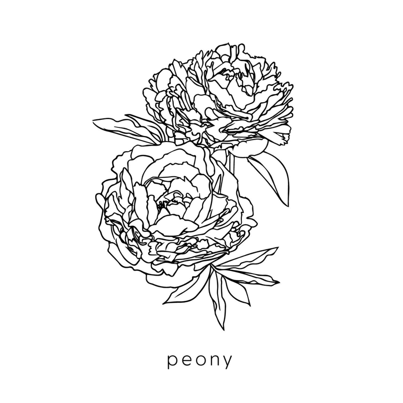 Birth Flowers (Choose Your Month/Flower) - Baby Sleeper