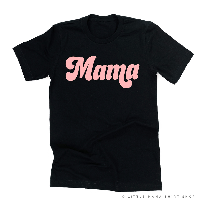 Mama (Retro) - Pink Design - Unisex Tee