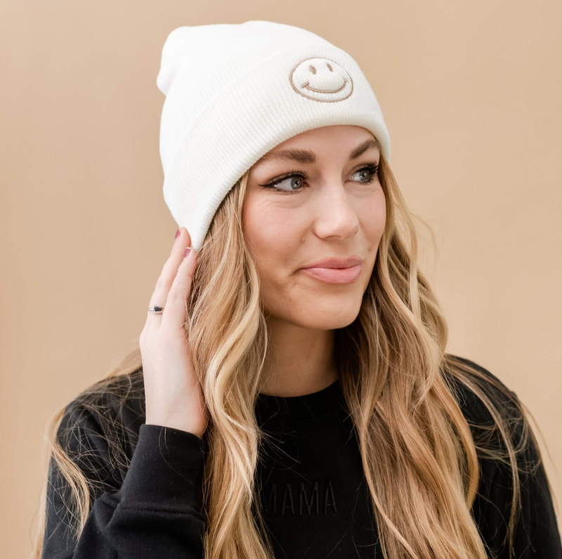 Simple Smiley - Adult Beanie