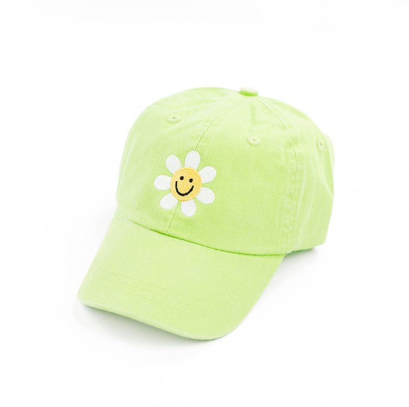 Flower Pedals Smiley - Child Baseball Cap