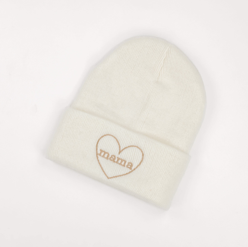 Mama (Heart Around) - Adult Beanie