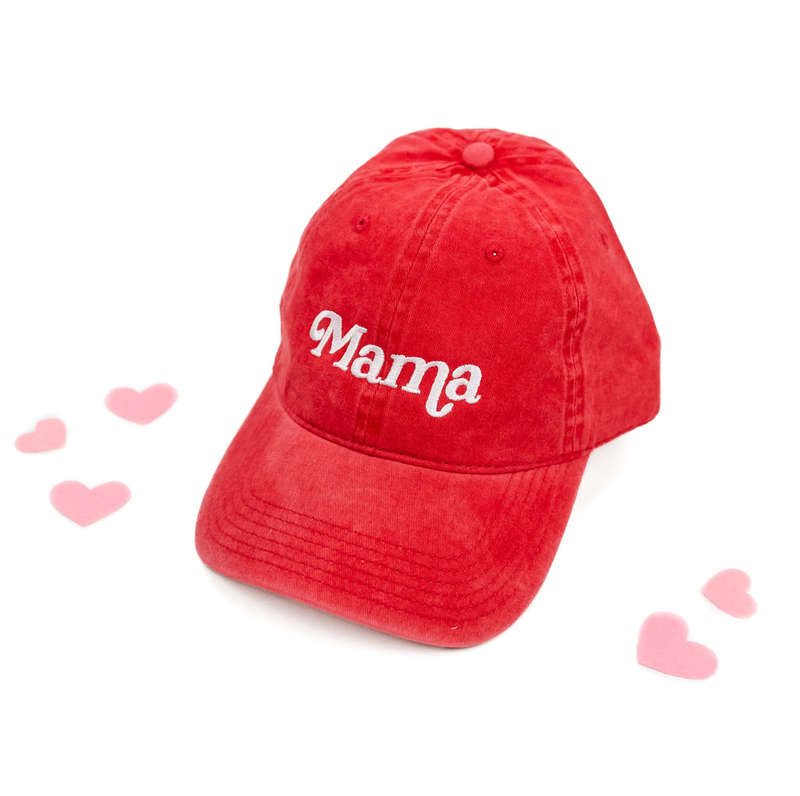 Mama (Italic) - Adult Baseball Cap