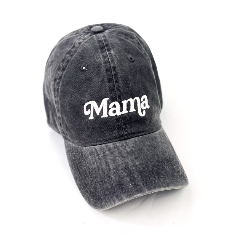 Mama (Italic) - Adult Baseball Cap