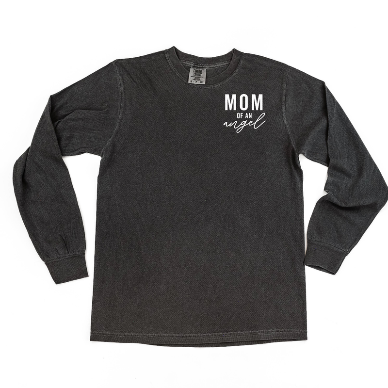 Mama/Mom of Angel(s) - Long Sleeve Comfort Colors Tee