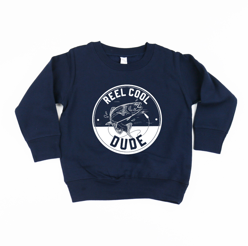 Reel Cool _____ - (Choose Your Kid) - Child Sweater