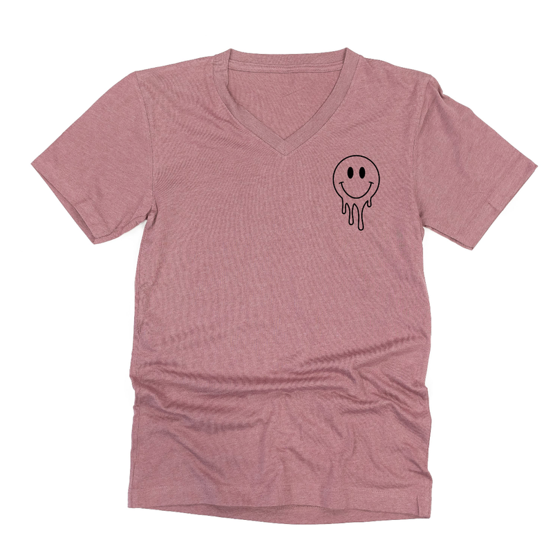 Living My Best Counselor Life - Melty Smiley (pf & b) - Unisex Tee