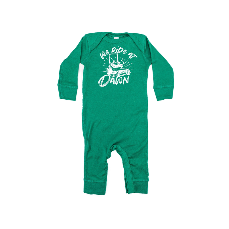 We Ride at Dawn - (Choose Your Mower) - Baby Sleeper