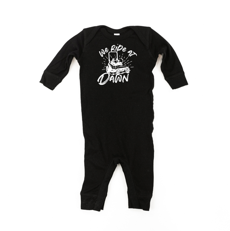 We Ride at Dawn - (Choose Your Mower) - Baby Sleeper