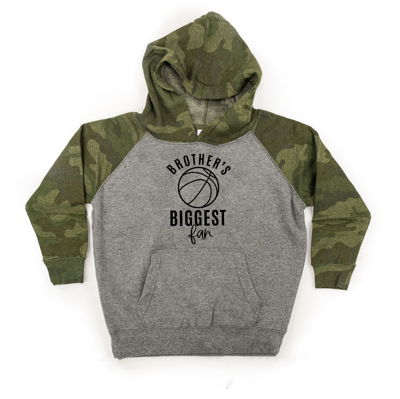Brother's Biggest Fan - (Choose your Sport) - Child Hoodie