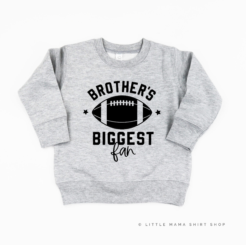 Brother's Biggest Fan - (Choose your Sport) - Child Sweater
