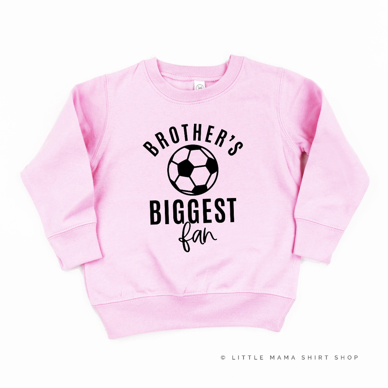 Brother's Biggest Fan - (Choose your Sport) - Child Sweater