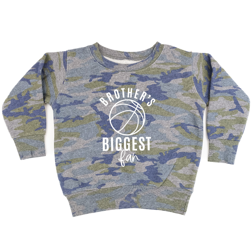 Brother's Biggest Fan - (Choose your Sport) - Child Sweater
