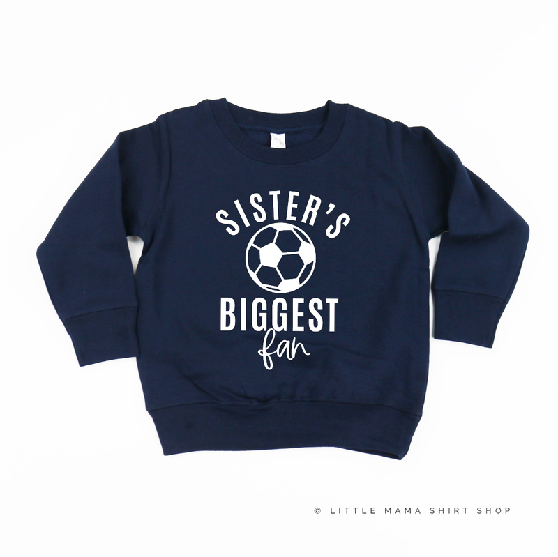 Sister's Biggest Fan - (Choose your Sport) - Child Sweater