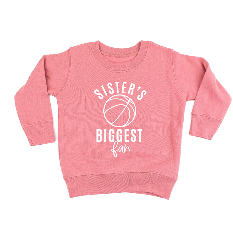 Sister's Biggest Fan - (Choose your Sport) - Child Sweater